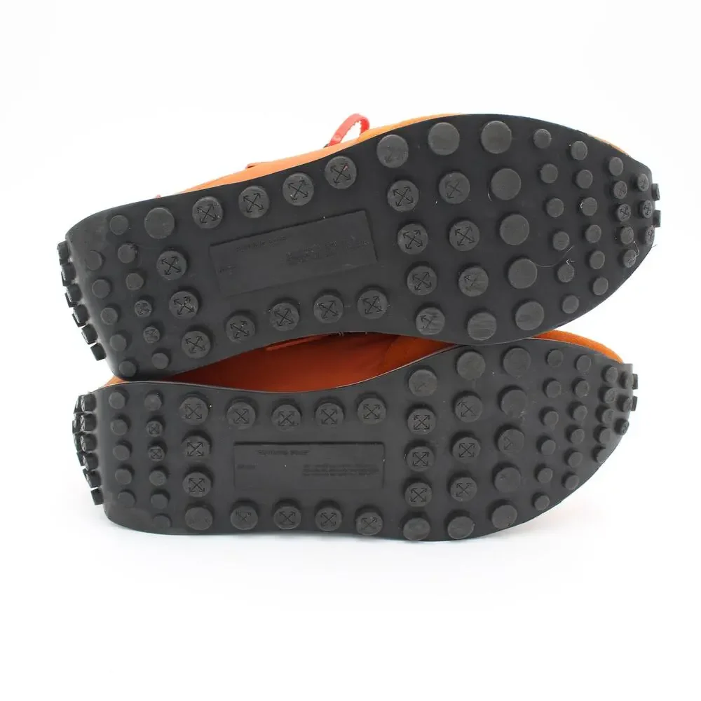 Off White Arrow Running Sneaker 43 Mens 10 Orange Virgil Abloh Streetwear Retro